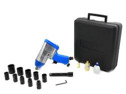 GEKO Pneumatický rázový utahovák 1/2", 300Nm s příslušenstvím GEKO Pneumatický rázový utahovák 1/2", 300Nm s příslušenstvím