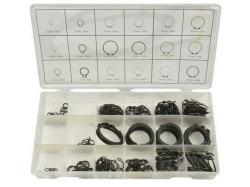 GEKO Pojistné kroužky sada 300ks, R1-R19, pr. 3 -32mm, GEKO Pojistné kroužky sada 300ks, R1-R19, pr. 3 -32mm,