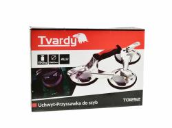 GEKO Přísavka na sklo a obklady, hliníková 3x125mm