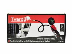 GEKO Pumpa na pneumatiky s digitálním LED tlakoměrem 0-18 bar