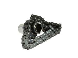 GEKO Řetězový klíč na olejový filtr 1/2[34] 24mm