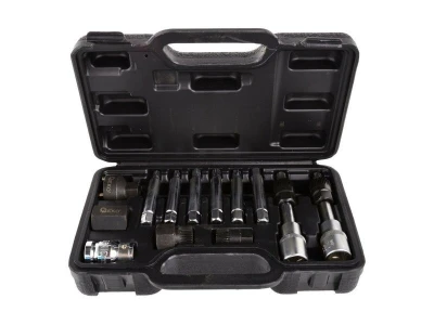GEKO Sada bitů hex a hvězdy 1/2” pro alternátor, 13ks GEKO Sada bitů hex a hvězdy 1/2” pro alternátor, 13ks