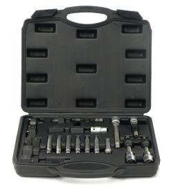 GEKO Sada bitů hex a hvězdy pro alternátor, 22 ks, 1/2”