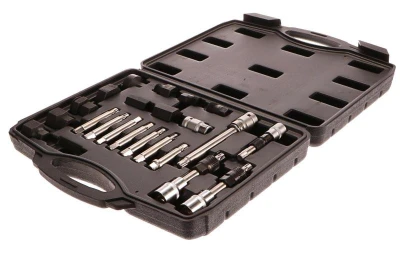 GEKO Sada bitů hex a hvězdy pro alternátor, 22 ks, 1/2” - poškozený kufr GEKO Sada bitů hex a hvězdy pro alternátor, 22 ks, 1/2” - poškozený kufr