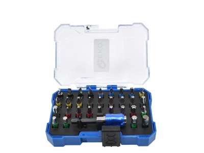 GEKO Sada bitů s magnetickým držákem 1/4", 32ks