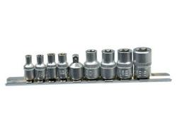 GEKO Sada hlavic torx, 9ks, 1/4" a 3/8" GEKO Sada hlavic torx, 9ks, 1/4" a 3/8"