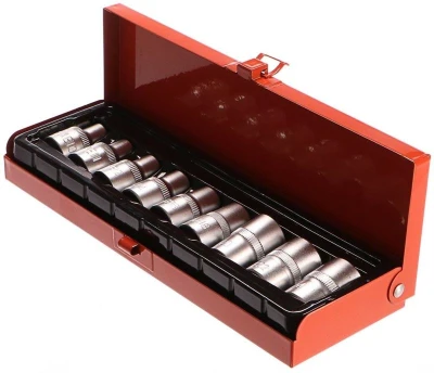GEKO Sada hlavic torx, 9ks, E10-E24, 1/2[34]