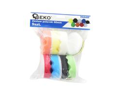 GEKO Sada nástavců na leštění 80 mm, 9ks GEKO Sada nástavců na leštění 80 mm, 9ks