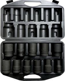 GEKO Sada nástrčných hlavic 1", 11ks, 17-41mm GEKO Sada nástrčných hlavic 1", 11ks, 17-41mm