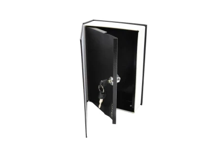 GEKO Schránka/kniha na peníze s plastovým pořadačem + 2 klíče, 240x155x55mm GEKO Schránka/kniha na peníze s plastovým pořadačem + 2 klíče, 240x155x55mm