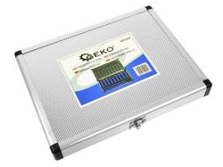 GEKO Soustružnické nože, sada 11ks, 12x12mm, uloženo v kufru