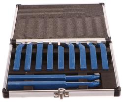 GEKO Soustružnické nože, sada 11ks, 12x12mm, uloženo v kufru