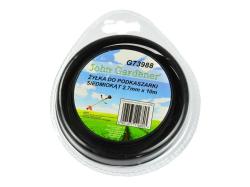 GEKO Struna do sekačky černá, 2,7mm, 10m, sedmihran, nylon