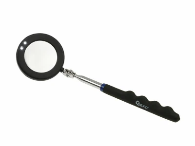 GEKO Teleskopické inspekční LED zrcátko, 280-870mm