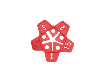 GEKO Univerzální spony 5v1 Stars-Cross 1-3mm, sada 100ks