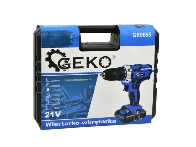 GEKO Vrtačka/ šroubovák 21V 2x 2ah baterie