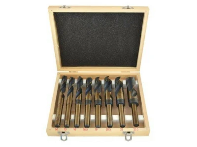 GEKO Vrtáky sada 8ks, dřevo a kov, 14-25,5 mm, HSS GEKO Vrtáky sada 8ks, dřevo a kov, 14-25,5 mm, HSS
