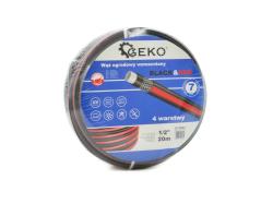 GEKO Zahradní hadice vyztužená BLACKRED 1/2" 30m na vodu 4-vrstvá GEKO