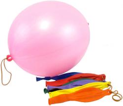 Gemar Balón nafukovací punch ball 45cm pastelový set 4ks rôzne farby