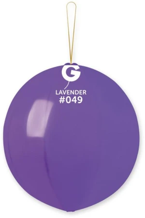 Gemar Balónek nafukovací punch ball pastelový s gumičkou 33cm 8 barev GPB2