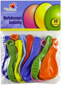 Gemar Balónky nafukovací 26cm Pastelové barevné set 10ks v sáčku