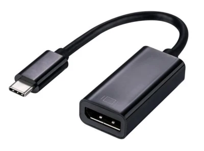 C-TECH Adaptér Type-C na Displayport, M/F, 15cm C-TECH Adaptér Type-C na Displayport, M/F, 15cm