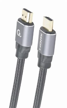 Gembird CABLEXPERT Kabel HDMI 2.0, 5m, opletený, černý, ethernet, blister