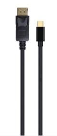 GEMBIRD CCP-mDP2-6 Digitální propojovací kabel Mini DisplayPort na DisplayPort – 1,8 m GEMBIRD CCP-mDP2-6 Digitální propojovací kabel Mini DisplayPort na DisplayPort – 1,8 m