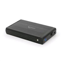 GEMBIRD Externí box pro 3.5" zařízení, USB 3.0, SATA, černý GEMBIRD Externí box pro 3.5" zařízení, USB 3.0, SATA, černý