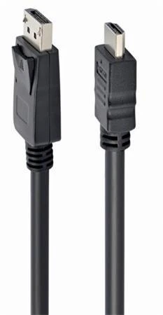 Gembird Kabel DisplayPort na HDMI, M/M, 3m Gembird Kabel DisplayPort na HDMI, M/M, 3m