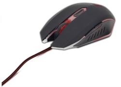 GEMBIRD MUSG-001-R herní optická myš, 2400 DPI, 6 tlačítek, USB, černá s červeným podsvícením GEMBIRD MUSG-001-R herní optická myš, 2400 DPI, 6 tlačítek, USB, černá s červeným podsvícením