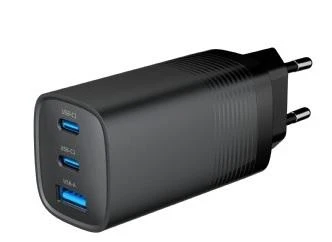 Gembird GEMBIRD, Nabíječka USB, 3x port, 65W, rychlé nabíjení, černá Gembird GEMBIRD, Nabíječka USB, 3x port, 65W, rychlé nabíjení, černá