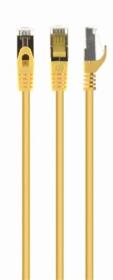 GEMBIRD Patch kabel S/FTP Cat. 6A LSZH, žlutý, 10 m GEMBIRD Patch kabel S/FTP Cat. 6A LSZH, žlutý, 10 m