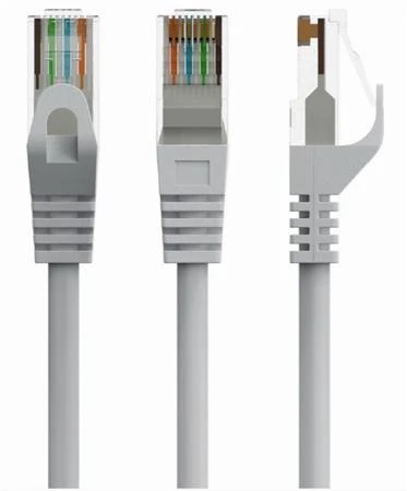 Gembird PP6U-20M UTP Cat6 Patch cord šedý 20 m Gembird PP6U-20M UTP Cat6 Patch cord šedý 20 m