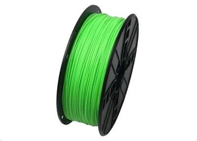 Gembird Tisková struna (filament), PLA, 1,75mm, 1kg, fluorescentní, zelená