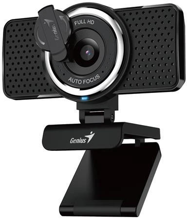 Genius ECam 8020AF,Webkamera, Full HD, 1920×1080, 30fps, autofocus, mikrofon, krytka soukromí, USB, USB-C, černá Genius ECam 8020AF,Webkamera, Full HD, 1920×1080, 30fps, autofocus, mikrofon, krytka soukromí, USB, USB-C, černá