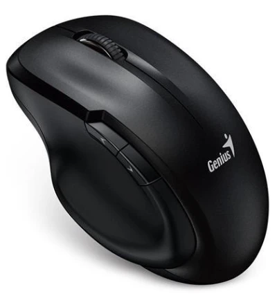 Genius Ergo 8200S Myš, bezdrátová, optická, 1200dpi, 5 tlačítek, tichá, BlueEye senzor, USB, černá Genius Ergo 8200S Myš, bezdrátová, optická, 1200dpi, 5 tlačítek, tichá, BlueEye senzor, USB, černá