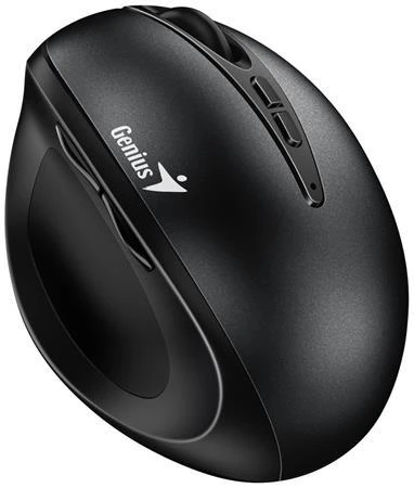 Genius Ergo 8300S černá, Myš, bezdrátová, optická, vertikální, 1600DPI, 7 tlačítek, tichá, černá Genius Ergo 8300S černá, Myš, bezdrátová, optická, vertikální, 1600DPI, 7 tlačítek, tichá, černá