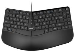 Genius Ergo KB-700 Klávesnice, drátová, ergonomická, Copilot klávesa, USB, 1,5m, CZ+SK layout, černá Genius Ergo KB-700 Klávesnice, drátová, ergonomická, Copilot klávesa, USB, 1,5m, CZ+SK layout, černá