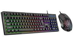 Genius GX GAMING Scorpion KM-GX3, Set klávesnice a myši, drátový, CZ+SK layout, USB, Copilot klávesa, RGB podsv., černá Genius GX GAMING Scorpion KM-GX3, Set klávesnice a myši, drátový, CZ+SK layout, USB, Copilot klávesa, RGB podsv., černá