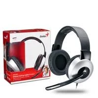 Genius headset - HS-05A (stereo sluchátka + mikrofon), svinovací kabel Genius headset - HS-05A (stereo sluchátka + mikrofon), svinovací kabel