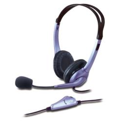 Genius HS-04S Headset, drátový, náhlavní, mikrofon, 3,5mm singlejack, černo-stříbrný Genius HS-04S Headset, drátový, náhlavní, mikrofon, 3,5mm singlejack, černo-stříbrný