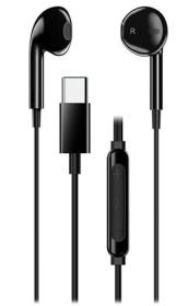 Genius HS-M365 černý, Headset, drátový, do uší, mikrofon, ovládání hlasitosti, USB-C, černý Genius HS-M365 černý, Headset, drátový, do uší, mikrofon, ovládání hlasitosti, USB-C, černý