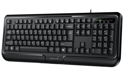 Genius KB-118 II, Klávesnice, drátová, USB, CZ+SK layout, Copilot klávesa, černá Genius KB-118 II, Klávesnice, drátová, USB, CZ+SK layout, Copilot klávesa, černá