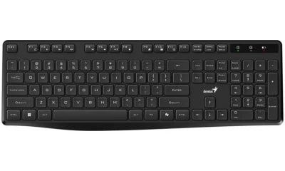 Genius KB-7200 Klávesnice, bezdrátová, 2,4GHz, mini USB přijímač, CZ+SK layout, Copilot klávesa, černá Genius KB-7200 Klávesnice, bezdrátová, 2,4GHz, mini USB přijímač, CZ+SK layout, Copilot klávesa, černá