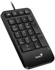 Genius NumPad 125, Klávesnice, numerická, drátová, slim design, Copilot klávesa, USB-C, černá Genius NumPad 125, Klávesnice, numerická, drátová, slim design, Copilot klávesa, USB-C, černá