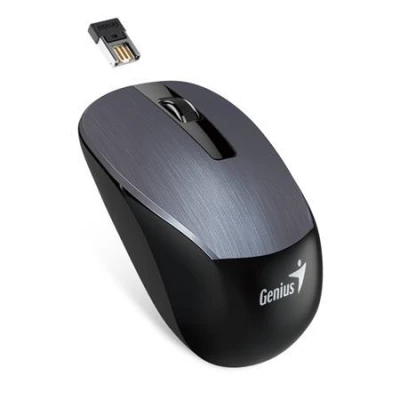 Genius NX-7015/ 1600 dpi/ Blue-Eye senzor/ bezdrátová/ kovově šedá Genius NX-7015/ 1600 dpi/ Blue-Eye senzor/ bezdrátová/ kovově šedá