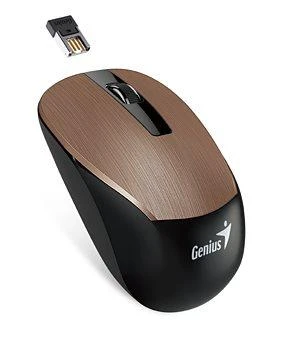 Genius NX-7015/ 1600 dpi/ Blue-Eye senzor/ bezdrátová/ měděná Genius NX-7015/ 1600 dpi/ Blue-Eye senzor/ bezdrátová/ měděná