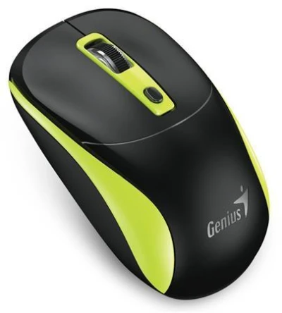 Genius NX-7123 Myš, bezdrátová, optická, 1200DPI, 4 tlačítka, Copilot, 2,4GHz, USB-A, 1× AA baterie, černo-zelená Genius NX-7123 Myš, bezdrátová, optická, 1200DPI, 4 tlačítka, Copilot, 2,4GHz, USB-A, 1× AA baterie, černo-zelená