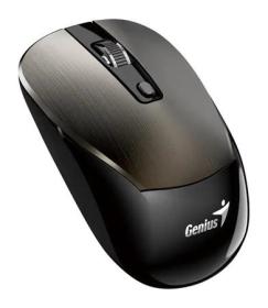 Genius NX-7125 Myš, bezdrátová, optická, 1200DPI, 4 tlačítka, Copilot, 2,4GHz, USB-A, 1× AA baterie, čokoládová Genius NX-7125 Myš, bezdrátová, optická, 1200DPI, 4 tlačítka, Copilot, 2,4GHz, USB-A, 1× AA baterie, čokoládová